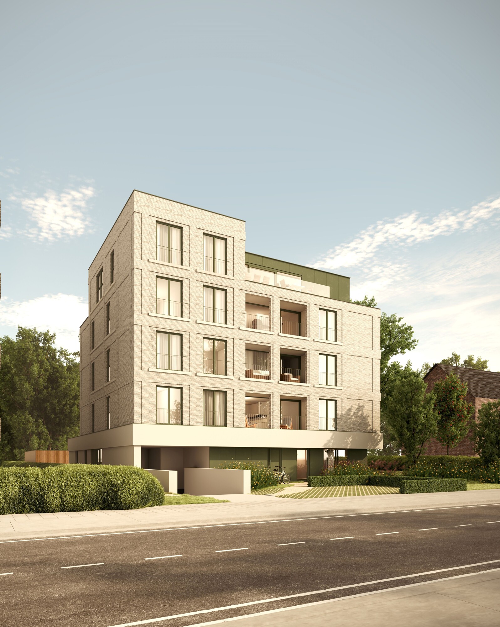 Voorgevel project Vive